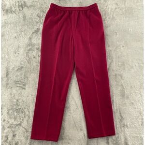 Bleyle Berry Wool Pull On Pant Womens 12 Lined Stretch Knit Pockets 29.5" Inseam